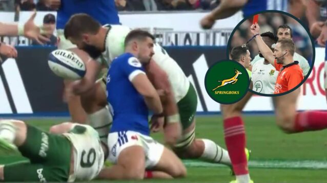 Law discussion: Why Lood de Jager’s permanent red card was the correct call after World Rugby’s subtle tweak