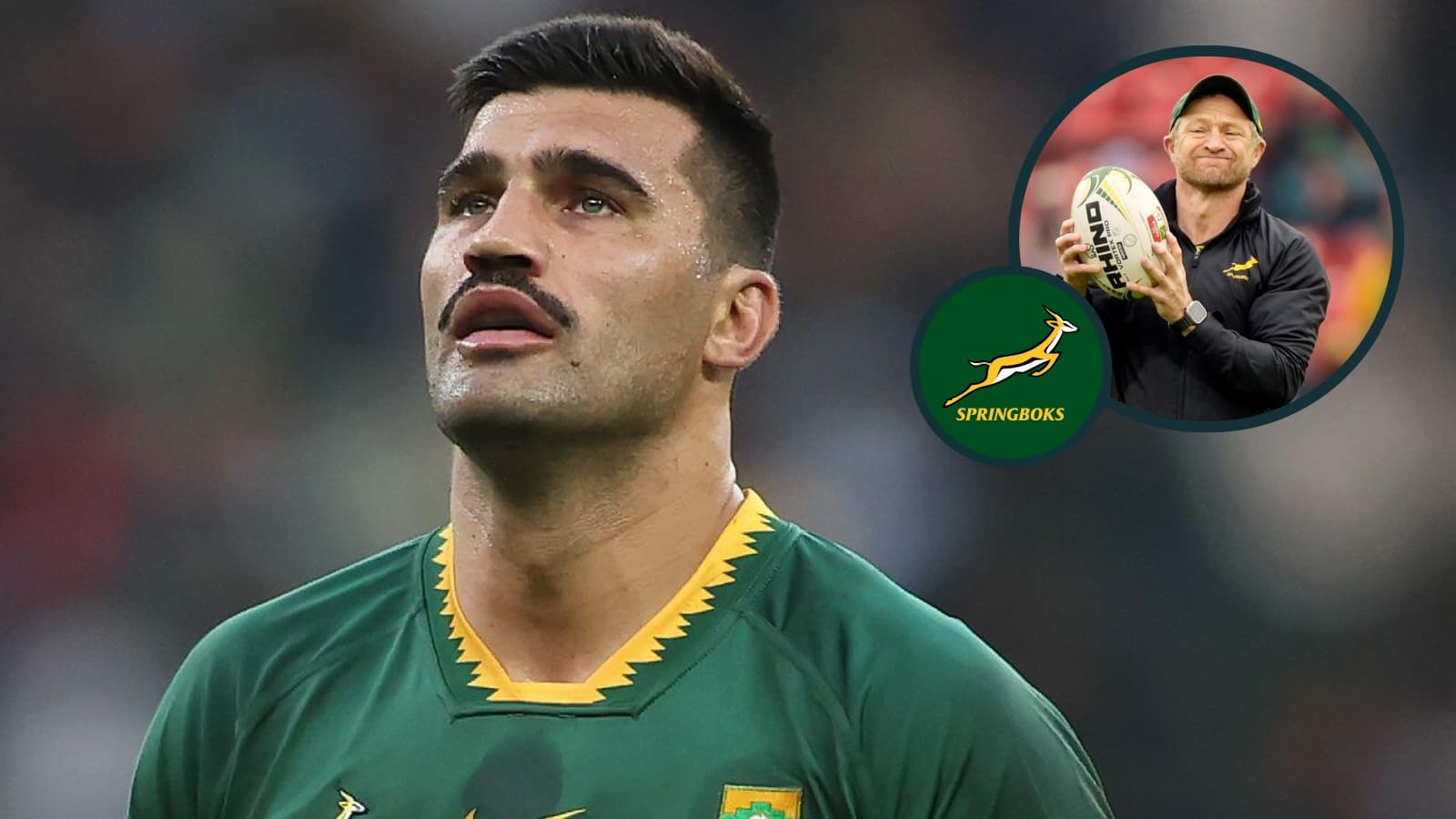 Springboks latest: Damian de Allende’s surprise return, Rassie’s assistants’ futures and Sharks’ shock target to replace Lukhanyo Am