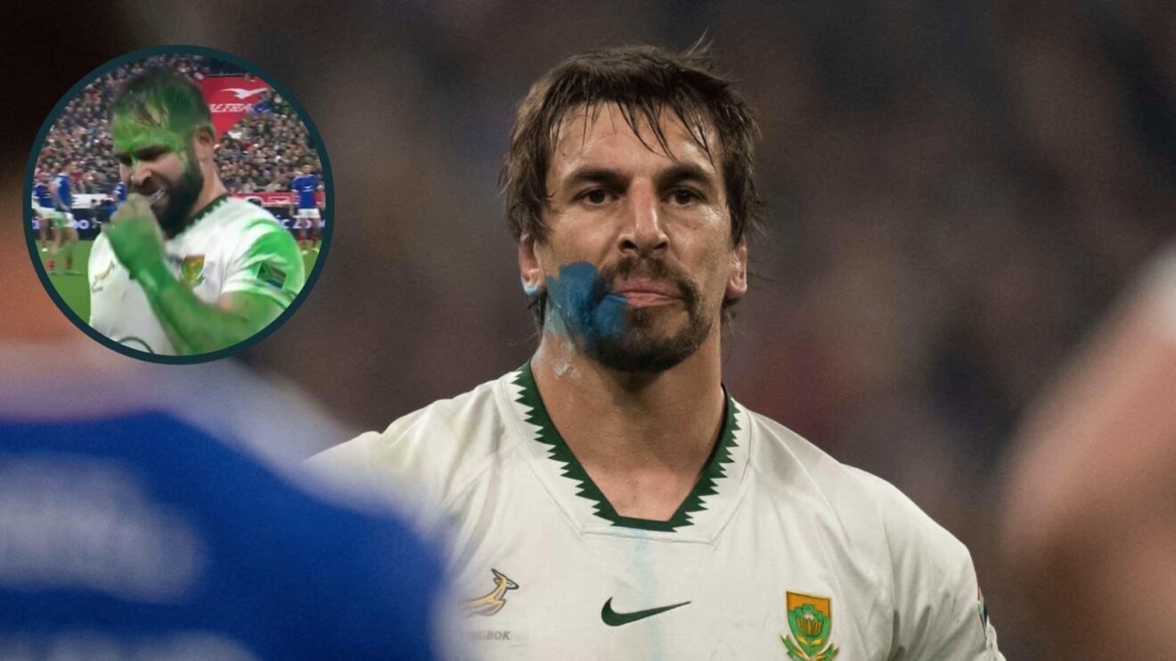 Springboks Eben Etzebeth and Cobus Reinach.