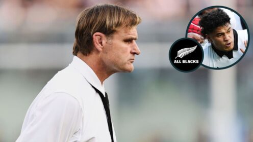 All Blacks team: Scott Robertson reacts to England’s ‘Pom Squad’ in shock selections but Rieko Ioane is still snubbed