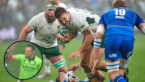 Italy v Springboks: Winners and losers as world champions’ Bomb squad ‘saves the day’ while match officials get red card decision wrong