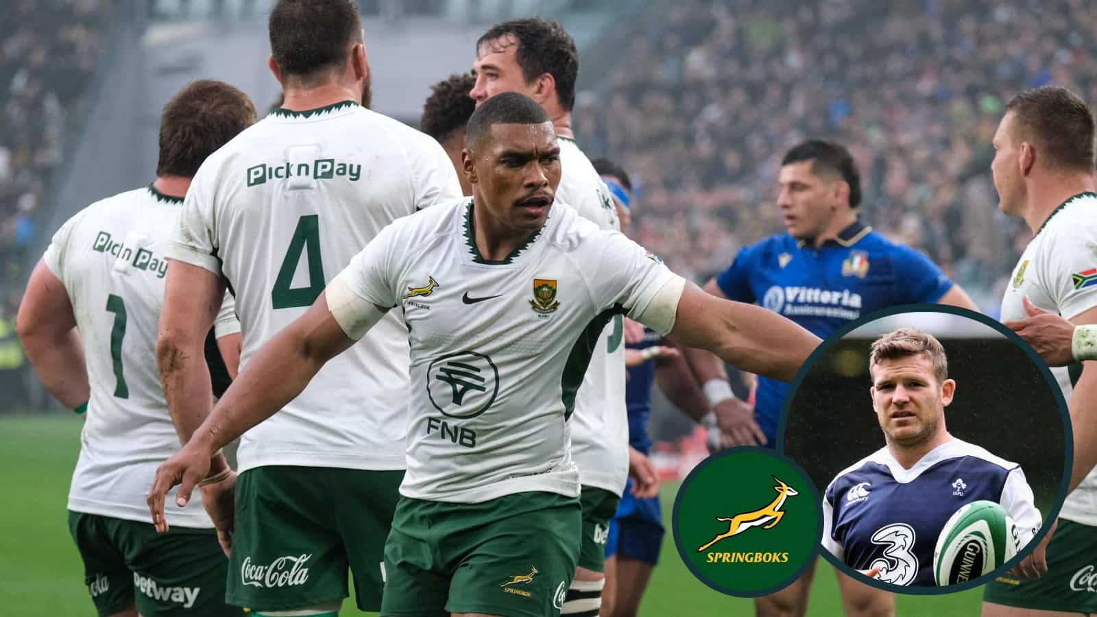 Ex-Ireland star accuses Damian Willemse of ‘Donald Trump-ish rhetoric’ and predicts ‘a moment of desperation’ will settle Springboks showdown
