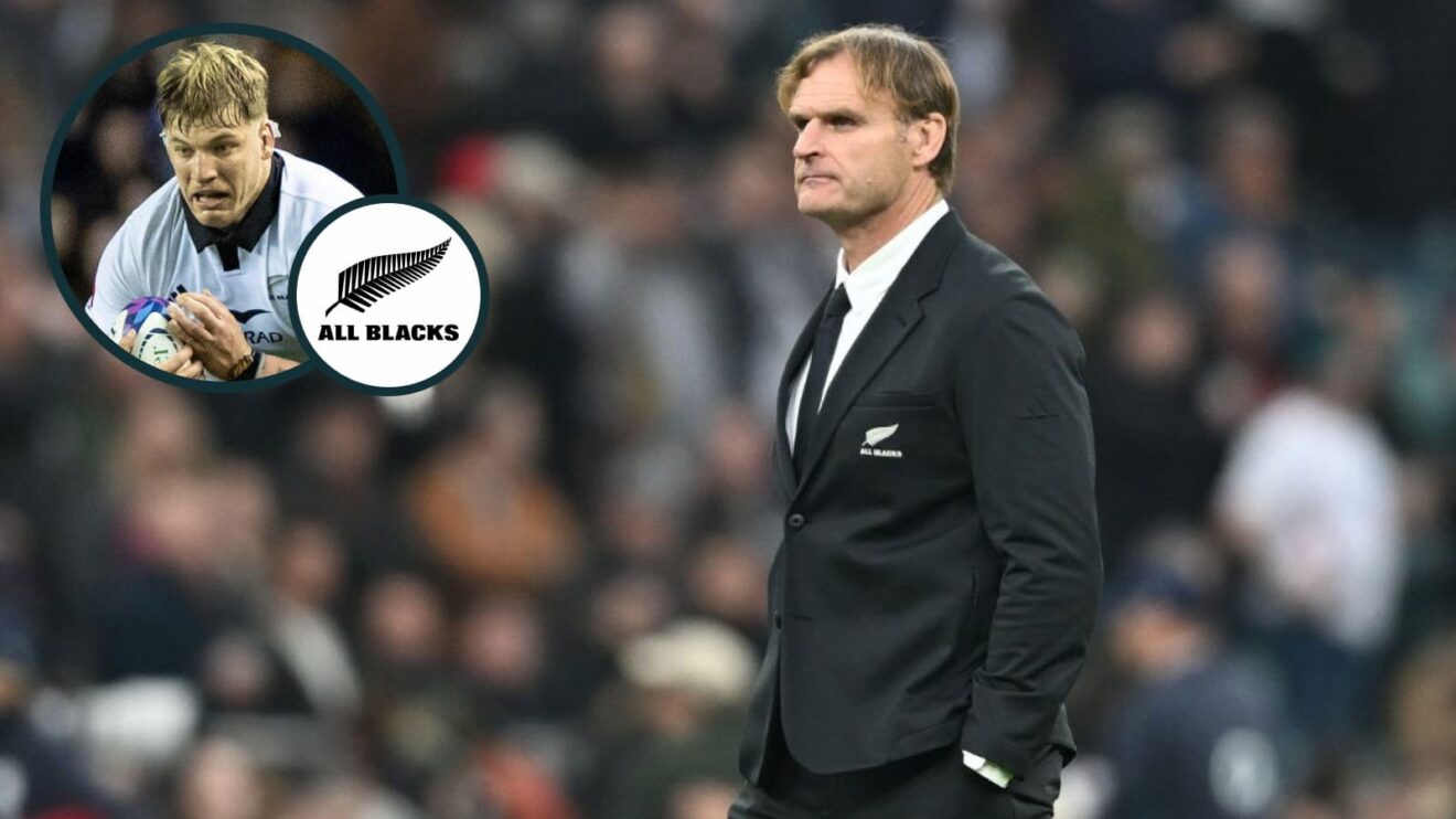 All Blacks head coach Scott Robertson has wielded the axe.