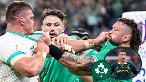 Springbok great on ‘psychotic’ South African fans, what is ‘unbelievable’ about Irish rugby and his Rassie Erasmus ‘medicine’ after getting call wrong
