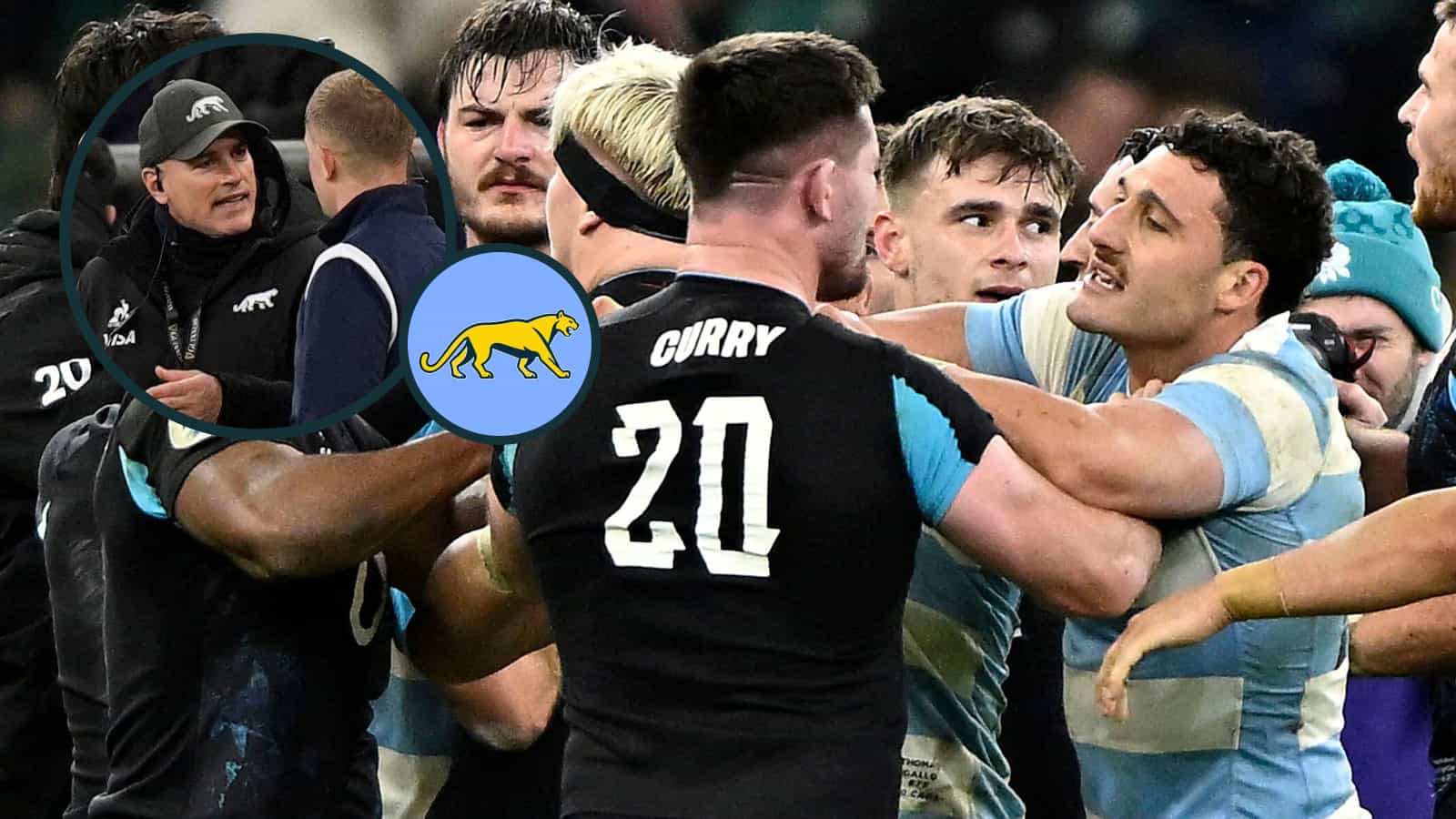 Fuming Felipe Contepomi hits out at ‘bully’ Tom Curry who ‘shoved’ and swore at the Argentina boss in heated tunnel exchange