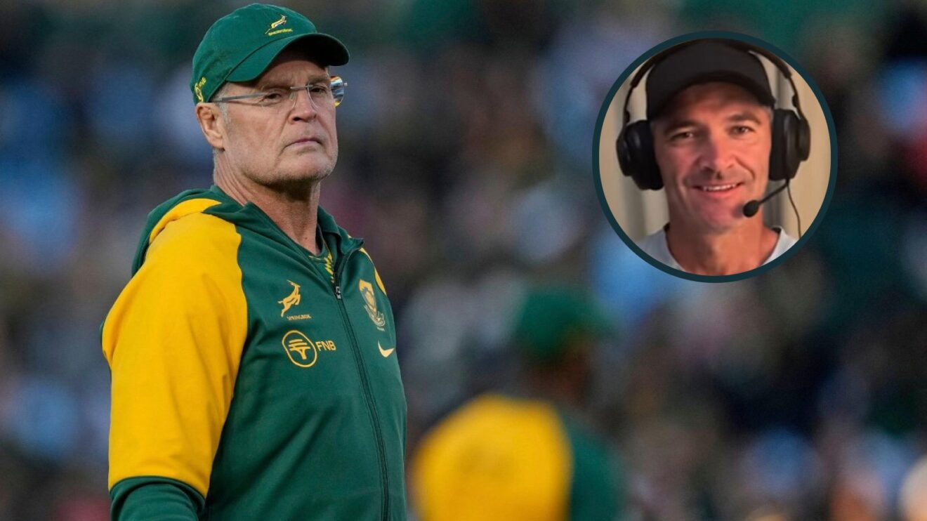 Rassie Erasmus and Stephen Donald image