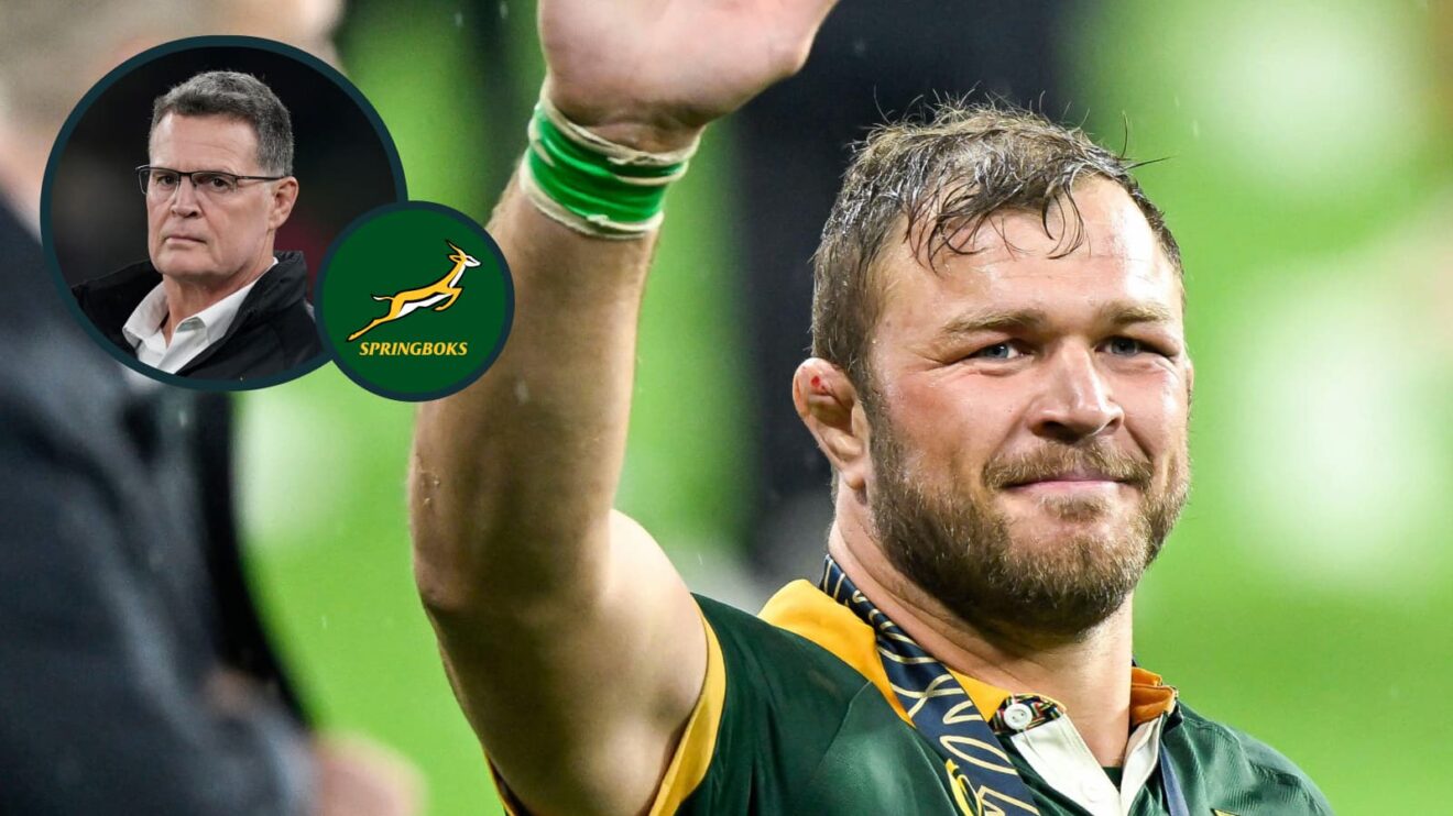 Duane Vermeulen is on standby for the Springboks this weekend.