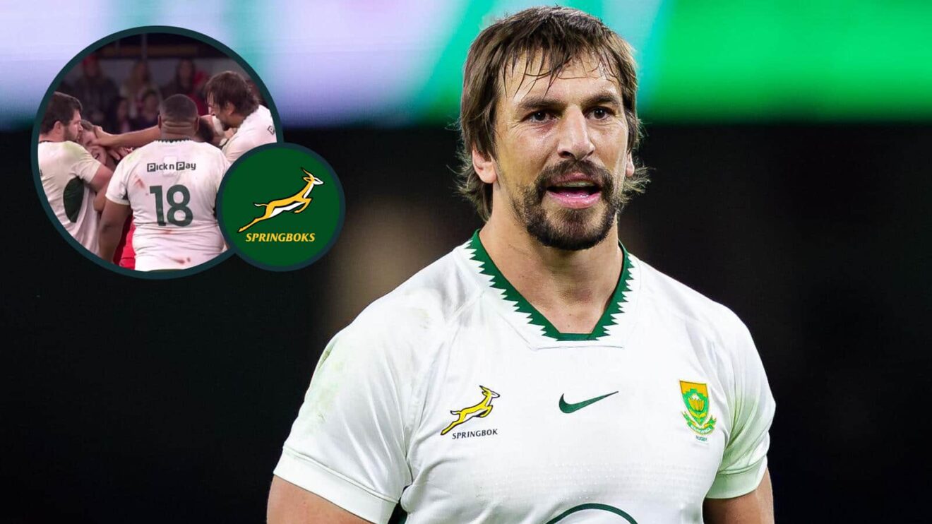 Springboks lock Eben Etzebeth.