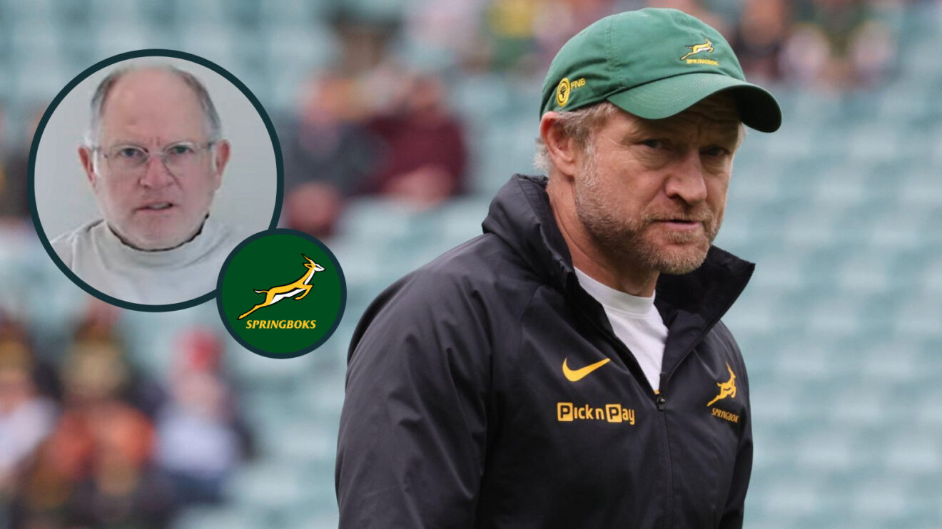 Naas Botha and Tony Brown image