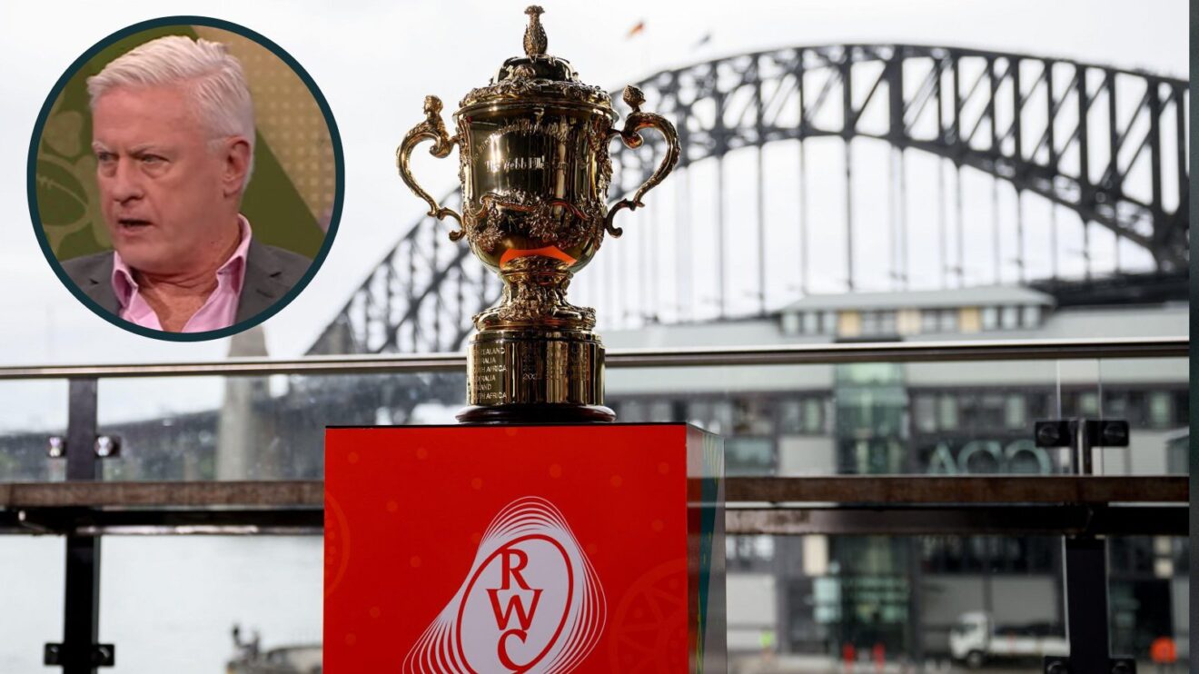 Matt Williams and Webb Ellis Cup image