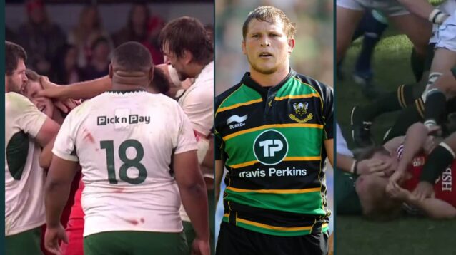 Eben Etzebeth, Dylan Hartley and Schalk Burger's eye gouge.