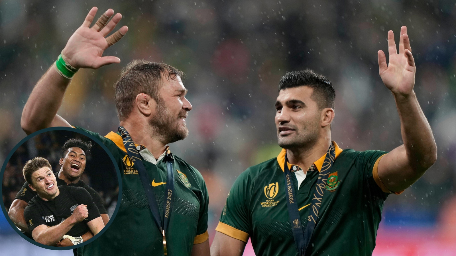 Ex-All Black names just FIVE Springboks in combined New Zealand and South Africa World Cup winners’ XV