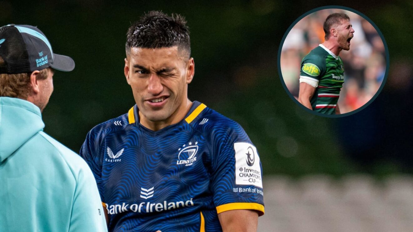 Rieko Ioane starts for Leinster against Leicester Tigers.