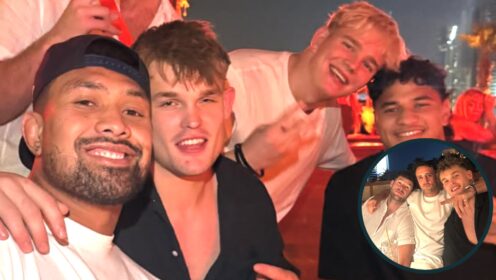 Alex Mitchell reveals the story that led to a 'loose' night with Henry Pollock and the 'New Zealand lads'
