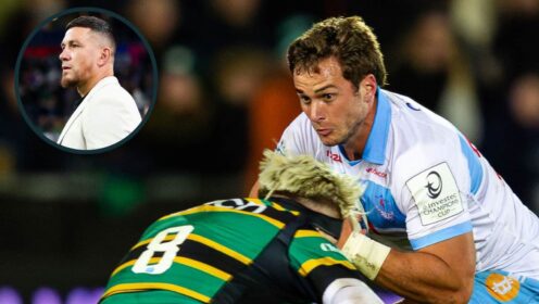 Bulls taking on Northampton Saints in the Investec Champions Cup and All Blacks legend Sonny Bill Williams (inset).