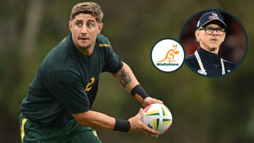 Wallabies: Les Kiss’ verdict on NRL star’s 2027 Rugby World Cup chances if he opts to make code switch