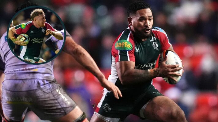 Solomone Kata and Ollie Chessum impressed for Leicester Tigers.