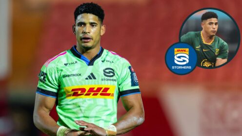 Sacha Feinberg-Mngomezulu commits to the Stormers.
