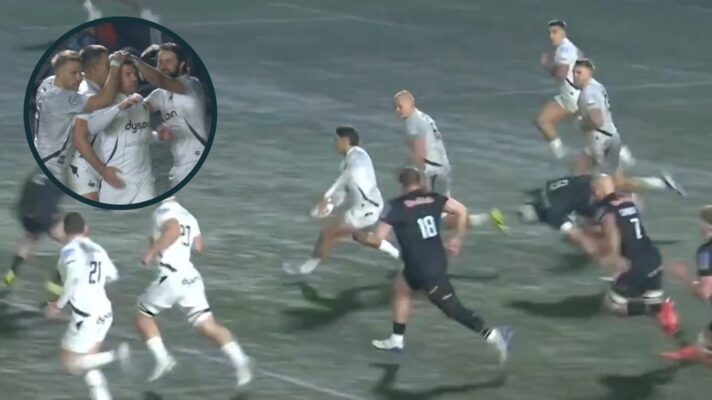 WATCH: Bath score 'all-time great' team try in victory over Newcastle