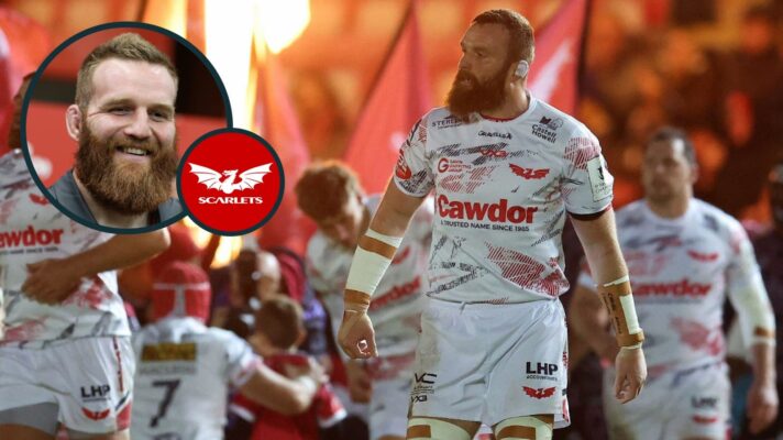 Jake Ball rejoined the Scarlets over the summer.