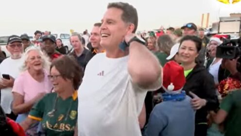 Rassie Erasmus Christmas Walk 2025