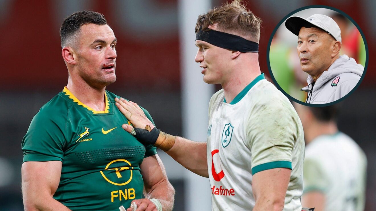 Eddie Jones reveals the 'essence' of the Springboks and why he met up with one of their biggest stars