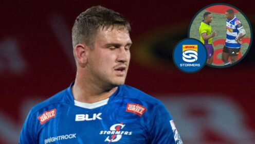 Inexperienced ref lays down the law to Springboks star after X-rated outburst
