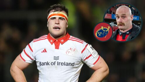 Munster handed double injury blow while Ireland international’s ‘availability to be determined’
