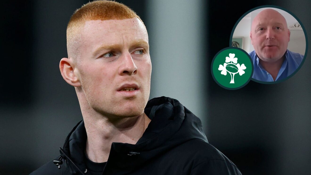 Ulster's in-form scrum-half Nathan Doak and former Ireland player Bernard Jackman (inset).