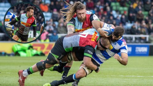 Harlequins player ratings: Double trios strike ‘fear’ as ‘electric’ winger scores ‘full flow’ hat-trick