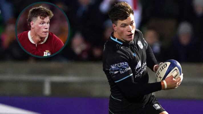Huw Jones B&I Lions and Glasgow image