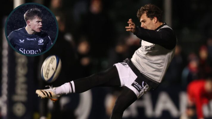 two layer image of Antoine Dupont and Charlie Bracken