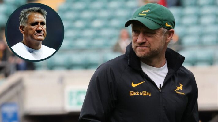 Springboks attack coach Tony Brown and Highlanders boss Jamie Joseph, who has been linked to All Blacks role.