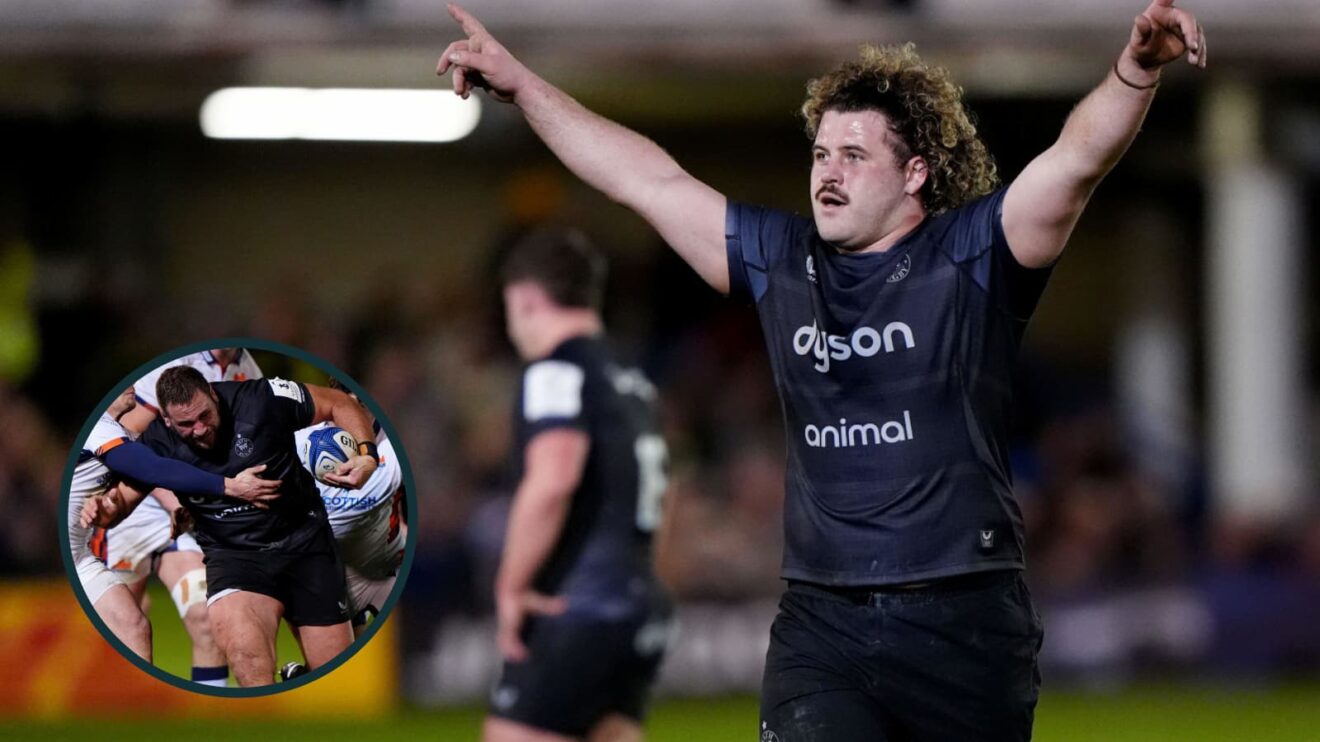 Alfie Barbeary was in fine form for Bath.