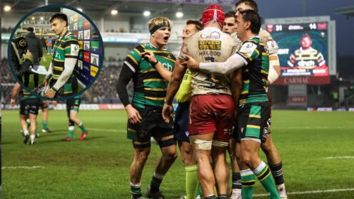 Northampton Saints v Scarlets: Five takeaways as ‘priceless’ winger and scrum ‘game-changer’ quell ‘excellent Welsh attitude’