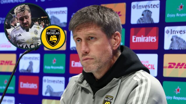 ‘Rage in my head’ Ronan O’Gara plays blame game after ‘unacceptable’ La Rochelle elimination