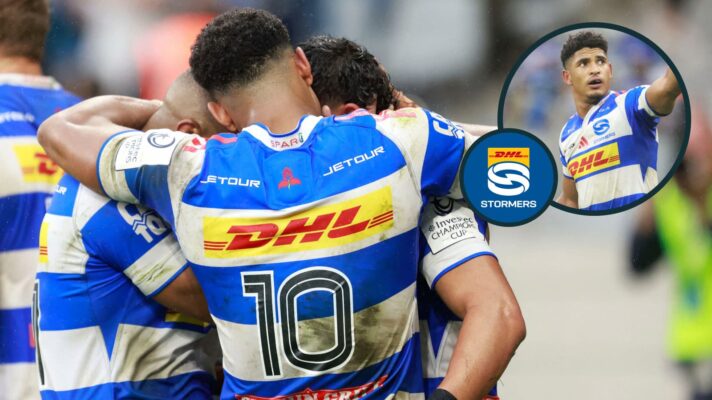 Sacha Feinberg-Mngomezulu captained the Stormers on Saturday.