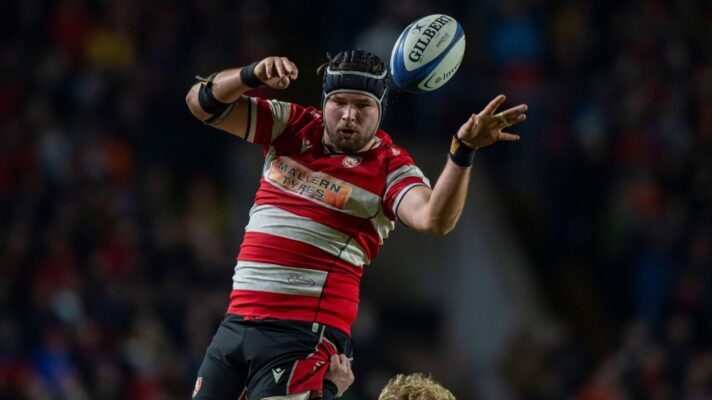 Cam Jordan in action for Gloucester in 2025