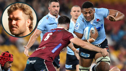 Wallabies hopeful suspended by Waratahs after training ground bust-up leaves team-mate with fractured eye-socket