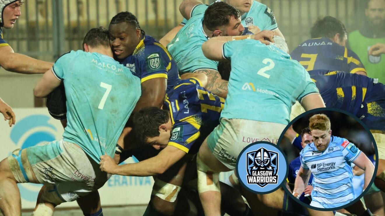 Kyle Steyn on Glasgow Warriors' win over Zebre Parma.