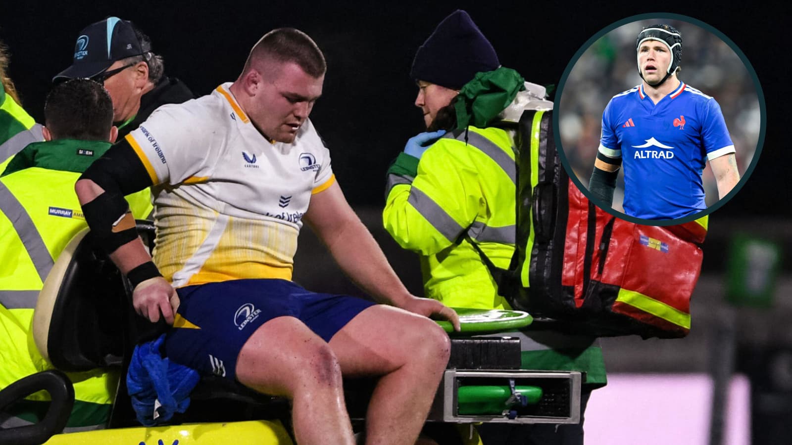 Ireland forced into squad changes while France replace key lock ahead of Six Nations opener