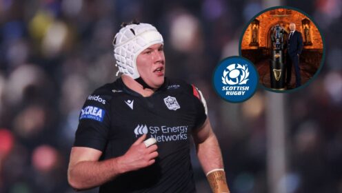 two layer image of Gregor Hiddleston and Gregor Townsend