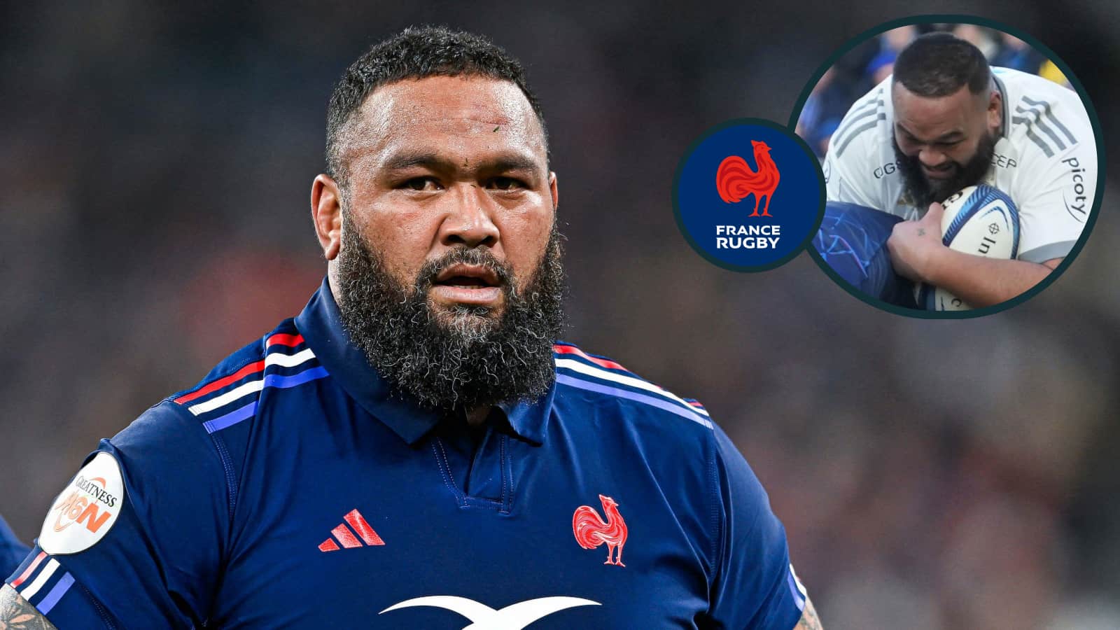 France powerhouse Uini Atonio forced to retire after suffering heart attack