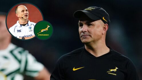 Former South African referee Jaco Peyper.