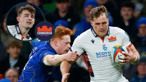 Edinburgh player ratings v Leinster: Duhan van der Merwe ‘blows hot and cold’ under ‘intense spotlight’ while bench cannot ‘get over the line’