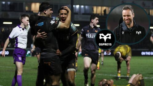Ospreys hero thanks ‘the voice’ after dramatic derby win as coach admits to ‘letting myself down’