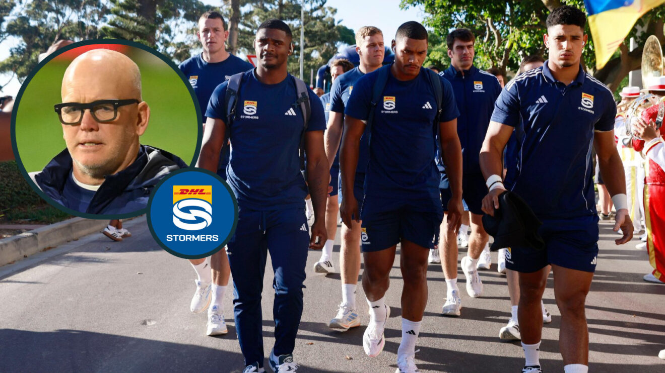 John Dobson and Stormers players photo