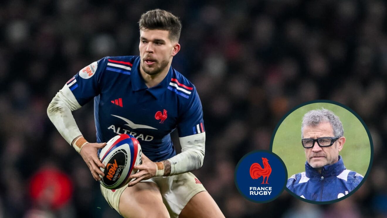 Matthieu Jalibert starts at 10 for France.