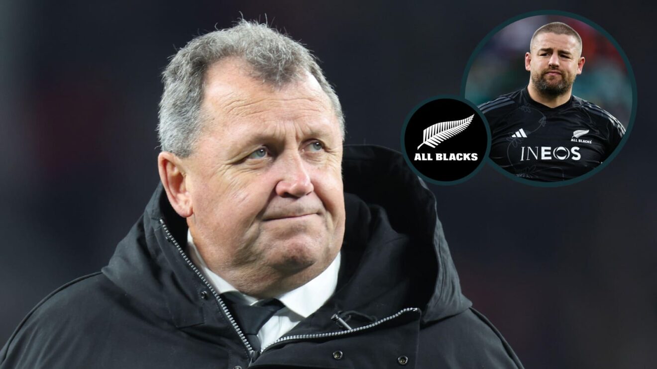 Ex-All Blacks head coach Ian Foster and an inset of Dane Coles.