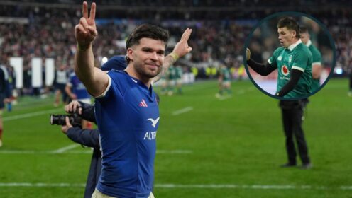 Matthieu Jalibert and Sam Prendergast had contrasting nights for France and Ireland respectively.